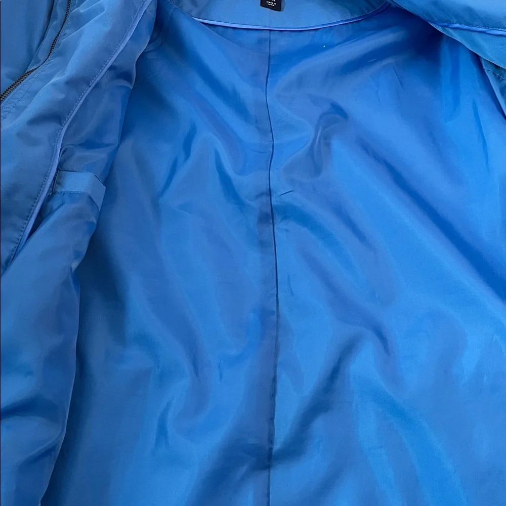 Lands' End Women's Utility Jacket in Vibrant Blue.  Size M. - Picture 5 of 7
